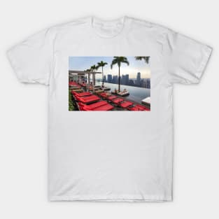 Singapore SkyPark - Swimming Pool 57th Floor T-Shirt